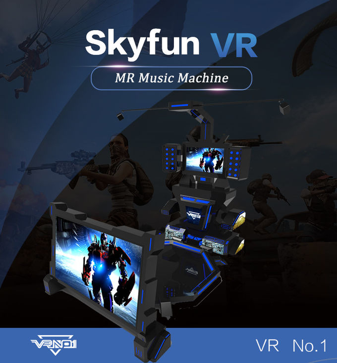 Trò chơi điện tử Skyfun 9D VR Simulator với trò chơi âm nhạc Bảo hành 12 tháng