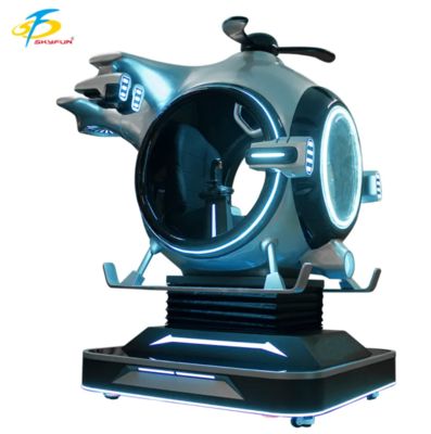 Máy bay trực thăng mô phỏng chuyến bay VR 9D có thể tùy chỉnh | Fun Fighter của SKYFUN – 1 người chơi, hơn 55 trò chơi, Cần điều khiển Thrustmaster, Tai nghe DPVR, Sử dụng trong trung tâm thương mại & khu vui chơi