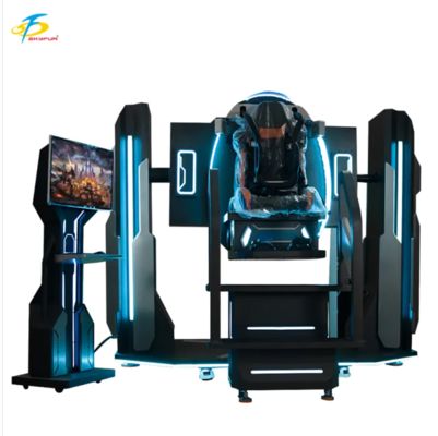 720 ° VR Fun Reversal Star Singleplayer Simulator 361 ° Chuyển động độc quyền, phạm vi chuyển động lớn, xây dựng cao cấp, chơi trò chơi VR hấp dẫn mượt mà