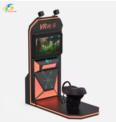VR Riding Horse Simulator ️ Ghế Swing Motion thực tế, Bộ tai nghe VR không dây HTC Vive, màn hình 32 inch