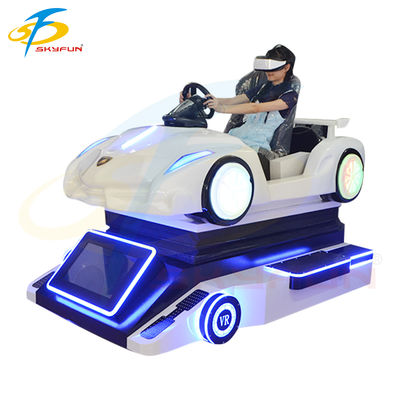 Máy mô phỏng xe VR Super Racing ️ Trải nghiệm lái xe chuyển động 4 trục hấp dẫn với màn hình 32 inch, điều khiển Logitech & Hỗ trợ nhiều người chơi