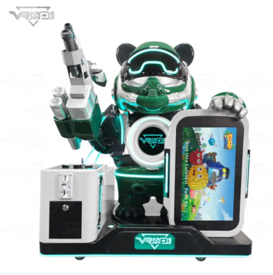 VR Panda Soldier ️ Máy bắn VR tương tác tiên tiến với 7 trò chơi, máy phân phối đồ chơi, hỗ trợ nhiều thanh toán và thiết kế Panda tùy chỉnh cho arcade