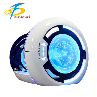 Rạp chiếu phim VR 9D Ghế đôi – Trải nghiệm VR hai người chơi sống động với hơn 100 bộ phim và 15 trò chơi tương tác, Thiết kế sợi thủy tinh, Kính VR Deepoon
