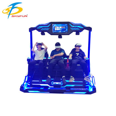 9D VR 3-Seats Cinema ️ Multi-Person Immersive VR Theater với 100+ phim & 15 trò chơi tương tác, Kính VR Deepoon