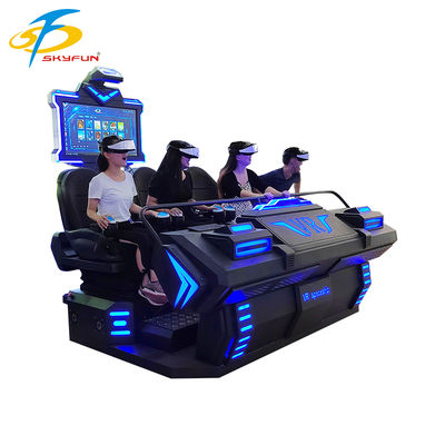 Rạp chiếu phim VR 4 chỗ ngồi 9D – Rạp VR nhập vai nhiều người với hơn 100 phim & 15 trò chơi tương tác, Kính VR Deepoon
