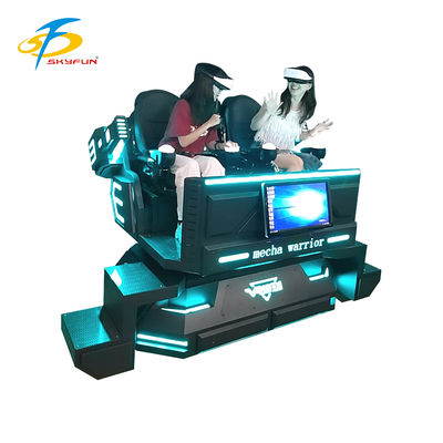 9D VR Mecha Warrior Simulator Cinema VR hai chỗ với chuyển động năng động, hiệu ứng đặc biệt và chiến đấu nhập vai cho VR Arcades & Game Center