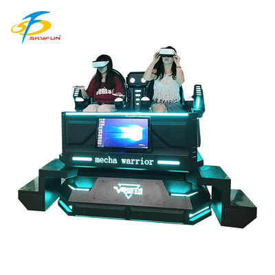 9D VR Mecha Warrior Simulator Cinema VR hai chỗ với chuyển động năng động, hiệu ứng đặc biệt và chiến đấu nhập vai cho VR Arcades & Game Center