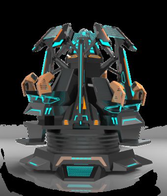 Máy mô phỏng rạp chiếu phim VR 3 chỗ Fun Star Tower | Thiết kế chuyển động 9-DOF độc quyền, Màn hình 360°, Đa hiệu ứng đặc biệt, Kính DPVR & Trải nghiệm đi xe nhập vai 3 người – Nhà sản xuất SKYFUN