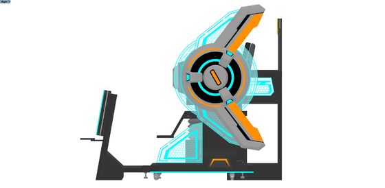 Máy chiếu VR Cinema 4 chỗ ngồi FUN | Trò chơi VR chuyển động 9D nhiều người chơi với màn hình lớn phía trước, thiết kế ghép nối, Kính DPVR & Hiệu ứng đặc biệt động – Nhà sản xuất SKYFUN