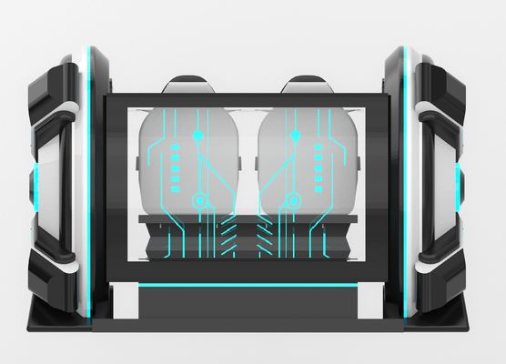 Máy tính thời gian vui vẻ 2 chỗ VR điện ảnh mô phỏng.