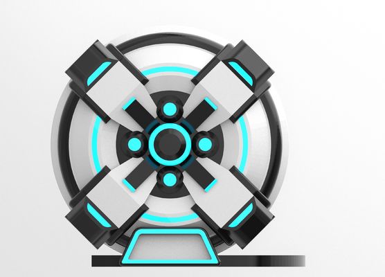 Máy tính thời gian vui vẻ 2 chỗ VR điện ảnh mô phỏng.