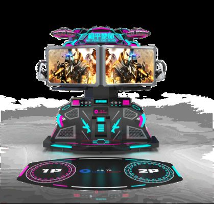 Nền tảng Tương tác Hai Giai đoạn VR Peace Mission | Trận chiến VR Liên kết, Hơn 100 Trò chơi, Tai nghe VR Độ phân giải cao, Âm thanh Vòm, Màn hình 42 inch – Nhà sản xuất SKYFUN