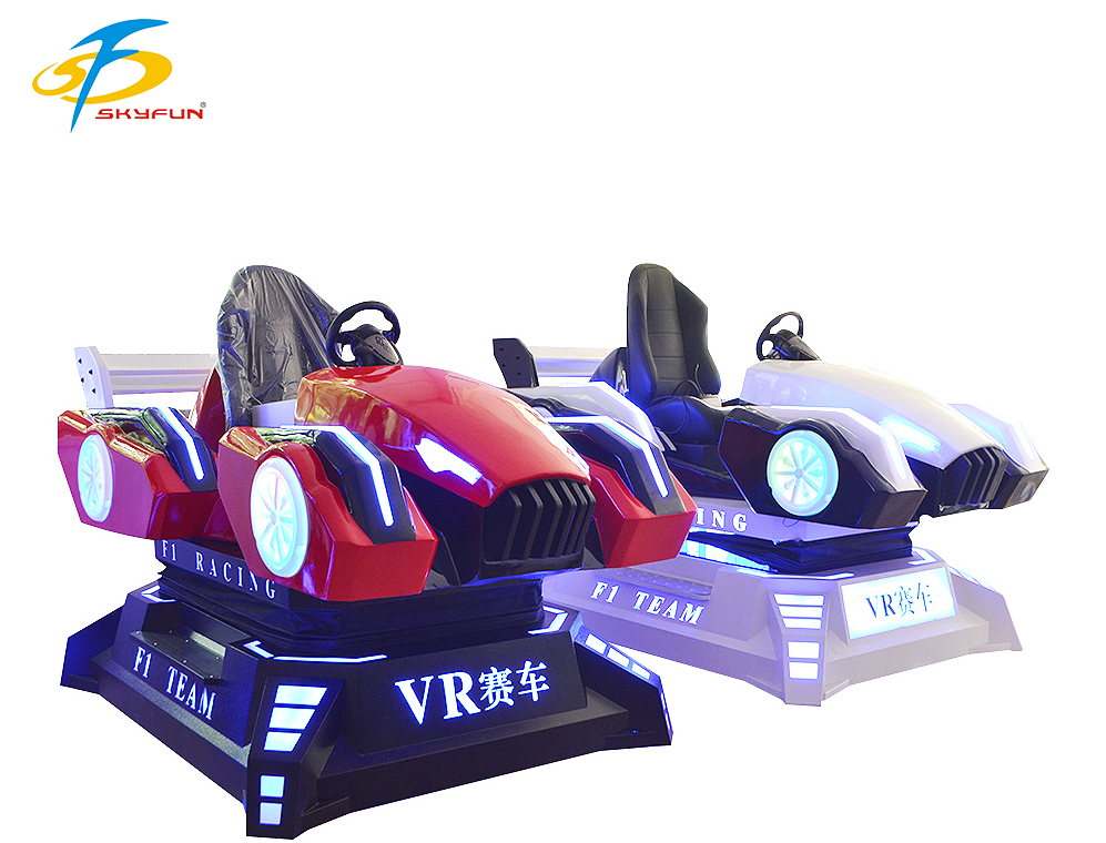 Mô phỏng xe đua VR siêu tốc – Trải nghiệm lái xe chuyển động 9D với xoay 360°, Bảng điều khiển cảm ứng 22 inch, Vô lăng Logitech & Kính VR Deepoon