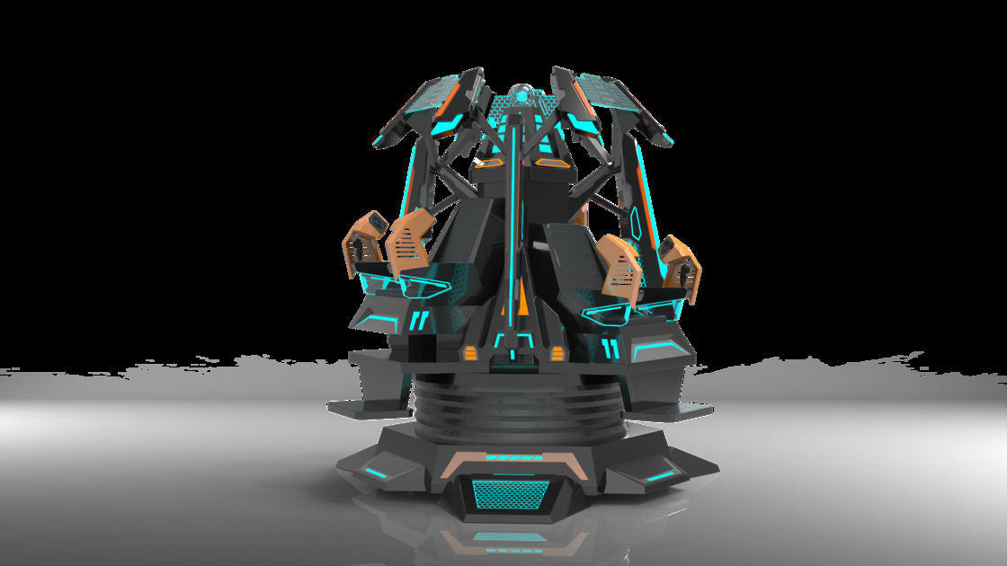 Máy mô phỏng rạp chiếu phim VR 3 chỗ Fun Star Tower | Thiết kế chuyển động 9-DOF độc quyền, Màn hình 360°, Đa hiệu ứng đặc biệt, Kính DPVR & Trải nghiệm đi xe nhập vai 3 người – Nhà sản xuất SKYFUN