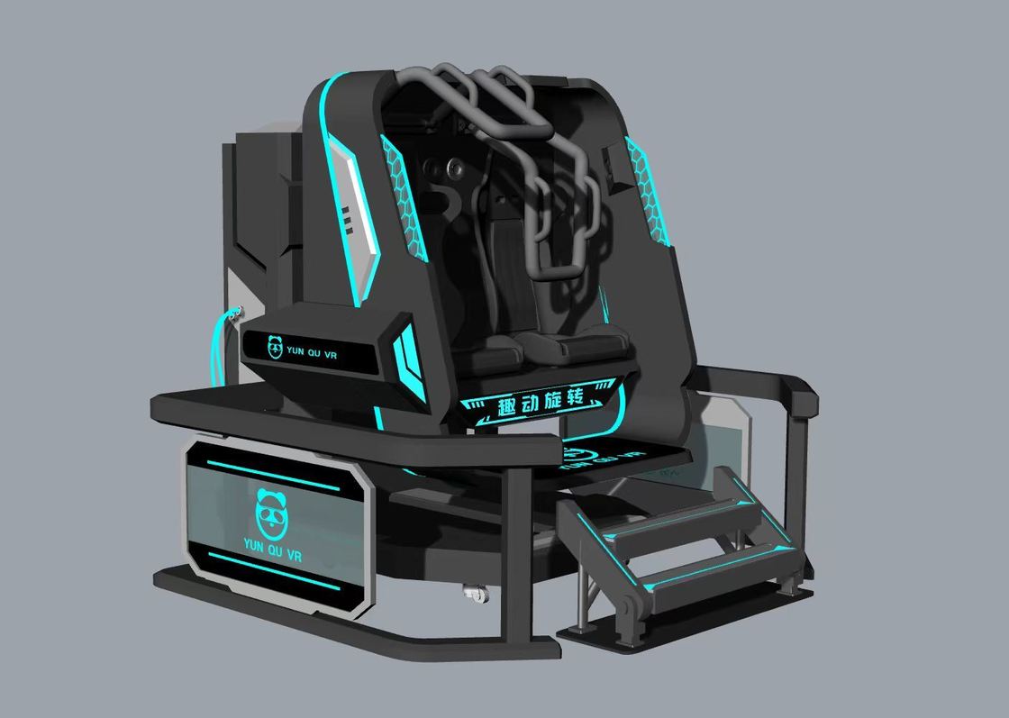 Máy mô phỏng VR 2 chỗ ngồi Ngôi sao Xoay Vui nhộn | Xoay vô hạn 360°, Thiết kế nhỏ gọn, 20 trò chơi với hiệu ứng đặc biệt, Kính DPVR E3S & Màn hình 32 inch – Nhà sản xuất SKYFUN