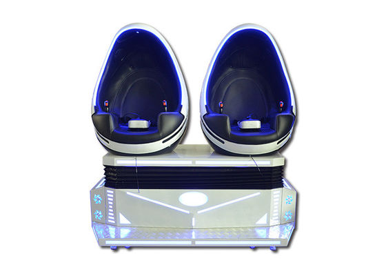 9D Virtual Virtual Simulator VR Egg Ghế cho Trung tâm trò chơi / Phố thương mại
