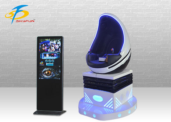 Công viên giải trí VR Egg Ghế với màn hình cảm ứng lớn Bảo hành một năm