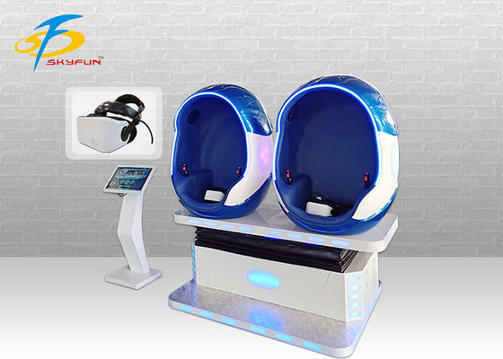 Nhập vai VR Ghế đôi trứng Điện ảnh Mũ bảo hiểm 90 Cái Phim Và Trò chơi Máy 9D VR